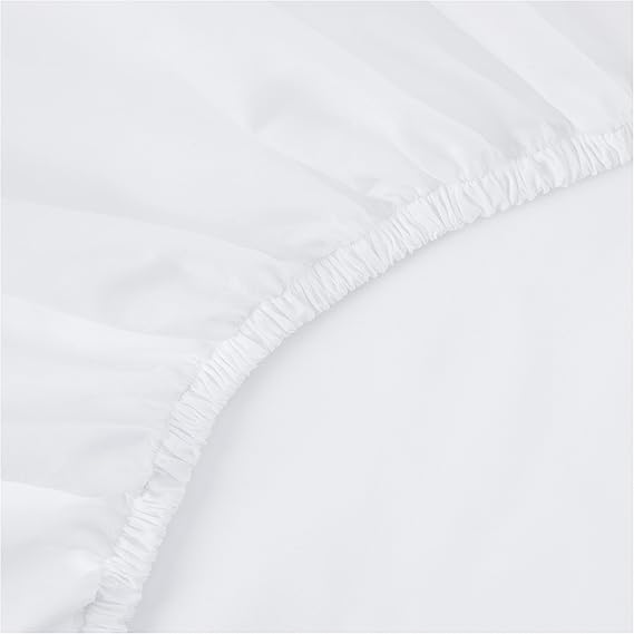 Drap Housse, 200 x 200 x 30 cm, en Polyester Microfibre pour Matelas Épais jusqu'à 30 cm,